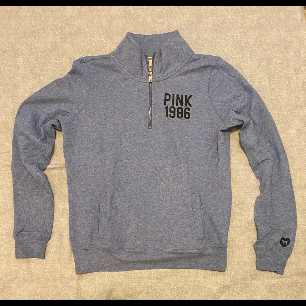 PINK 1/4 Zip Pullover